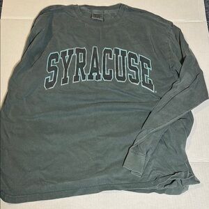 Comfort Colors Gray Long Sleeve Syracuse Tee